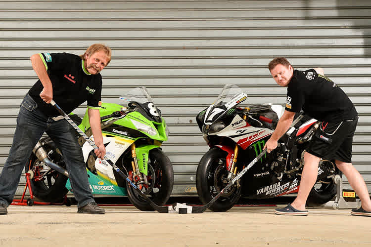 Den beiden Teamchefs ist die Entschlossenheit ins Gesicht geschrieben