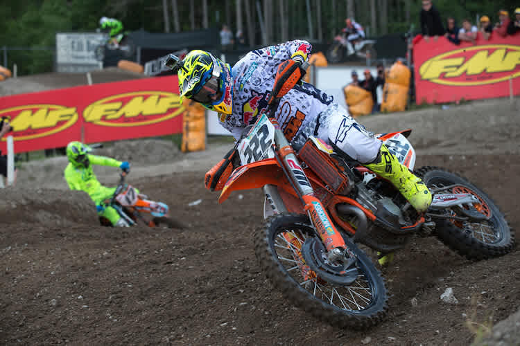 Tony Cairoli holte sich auch in Trentino den Tagessieg