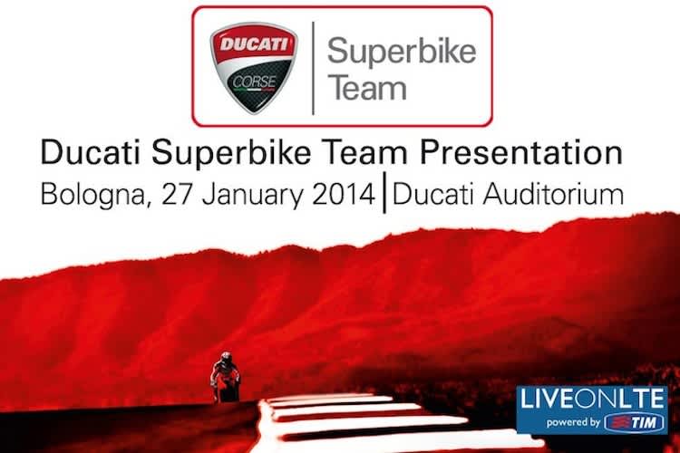 Ducati präsentiert sein Superbike-WM-Team 2014 auf SPEEDWEEK.com