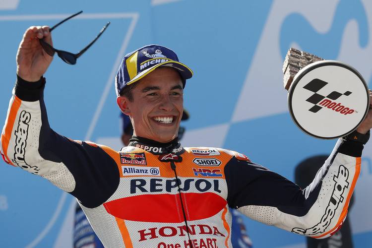 Marc Márquez feierte in Aragón seinen sechsten Saisonsieg