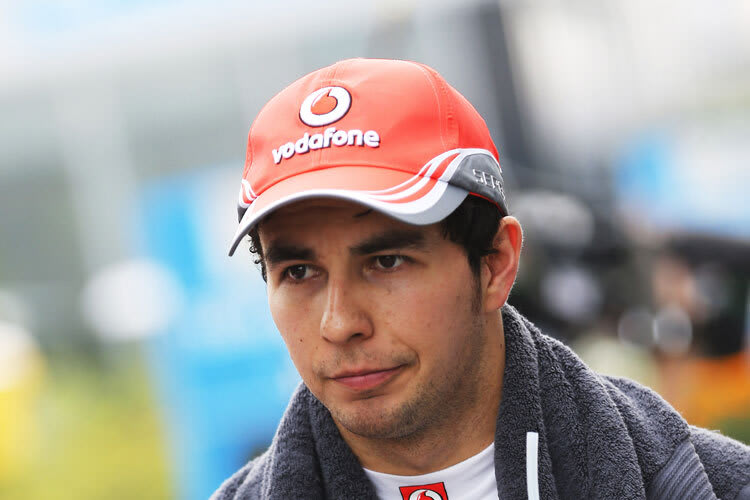 Sergio Pérez sitzt auf dem Schleudersitz