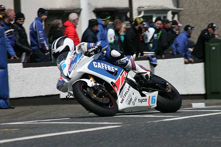 William Dunlop auf der Yamaha R6 beim North West 200