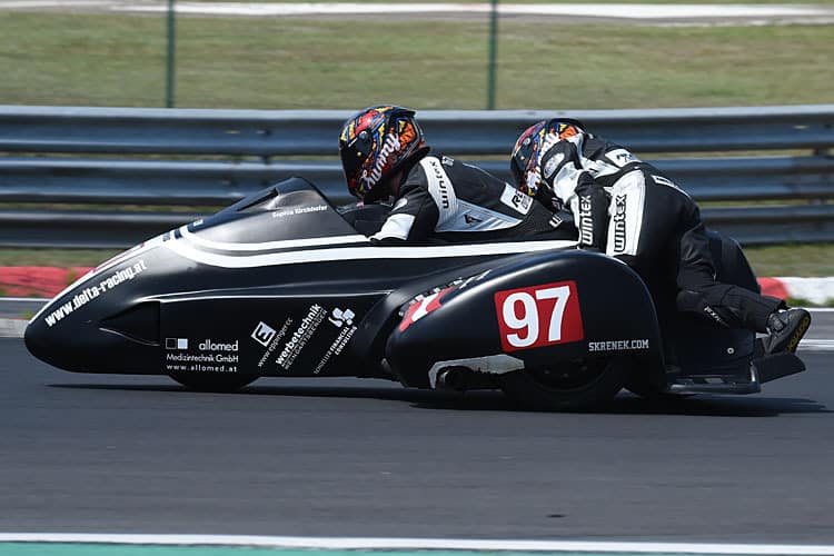 Sophia Kirchhofer wird wieder neben Michael Grabmüller im Boot Platz nehmen