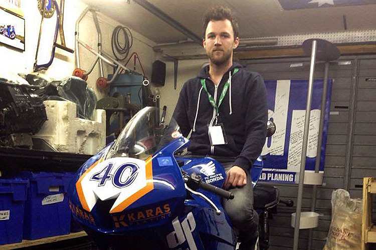Julian Trummer: Erste Sitzprobe auf der Honda von TC Racing