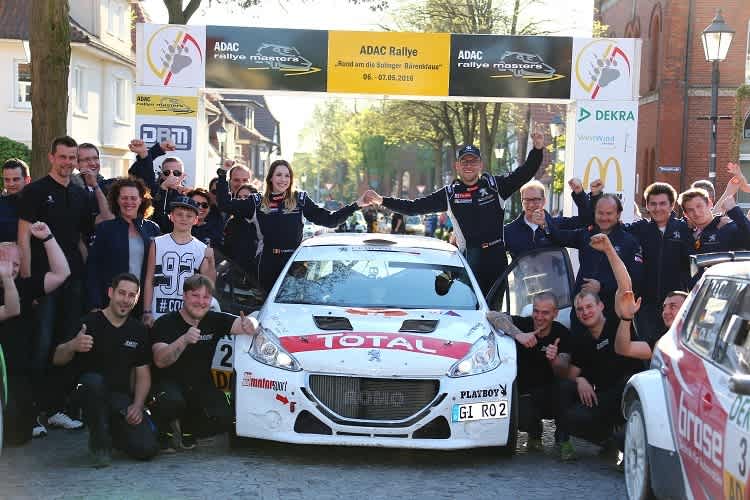 Sieger Christian Riedeman in seiner Heimatstadt Sulingen