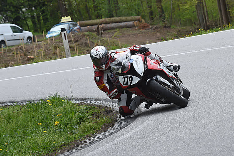 Manuel Schleindlhuber auf dem Weg zur Bestzeit