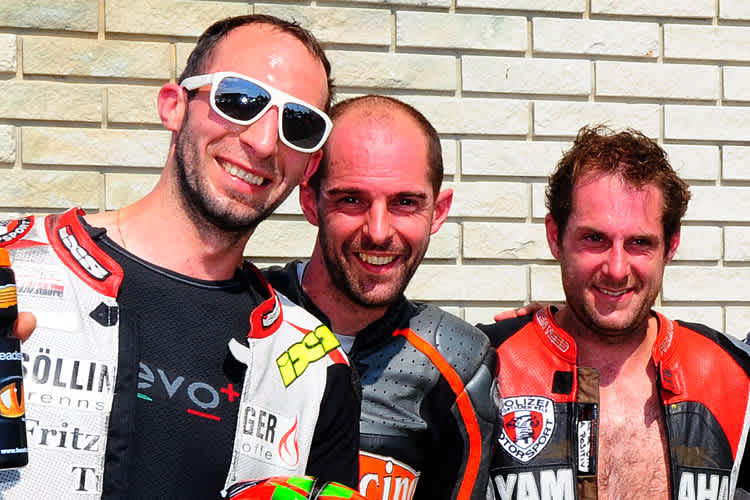 Raimund Söllinger, Josef Engerisser, Christian Kreidl (vlnr.)