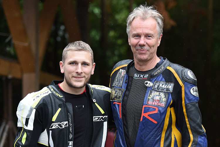 Tagessieger 2015 Jean Luc David (li.) mit Toni Rechberger