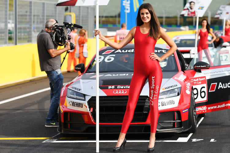 Chaz Davies hatte aus seinem Cockpit eine andere Perspektive