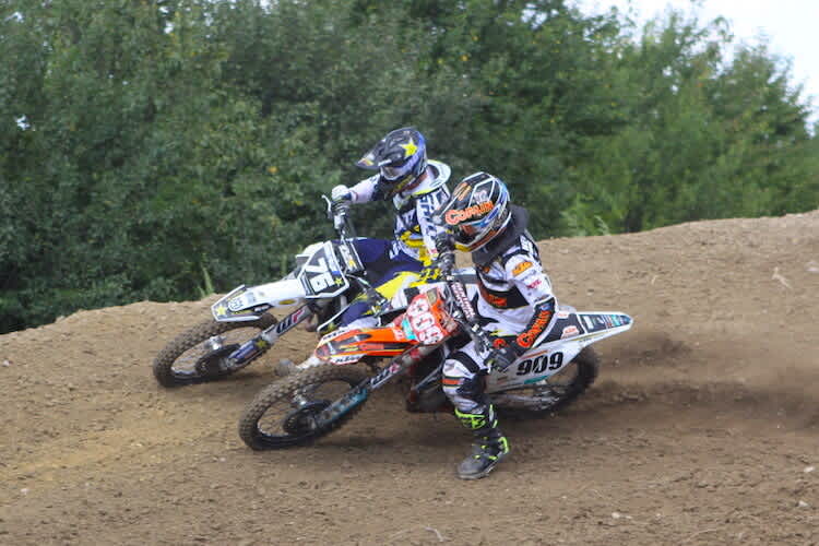 Pascal Rauchencker (76) und der neuer Open-Meister Lukas Neurauter (909) im Duell