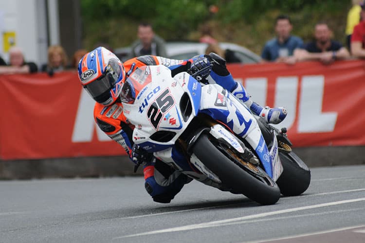Joshua Brookes bei seinem TT-Debüt 2013