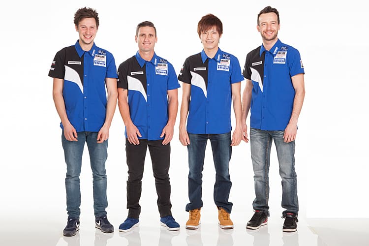 Das YART-Quartett: Marvin Fritz, Broc Parkes, Kohta Nozane, Max Neukirchner (vlnr.)