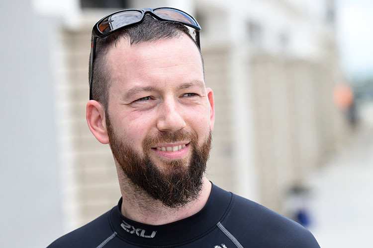 Jochen Rotter hat noch eine schlaflose Nacht vor sich