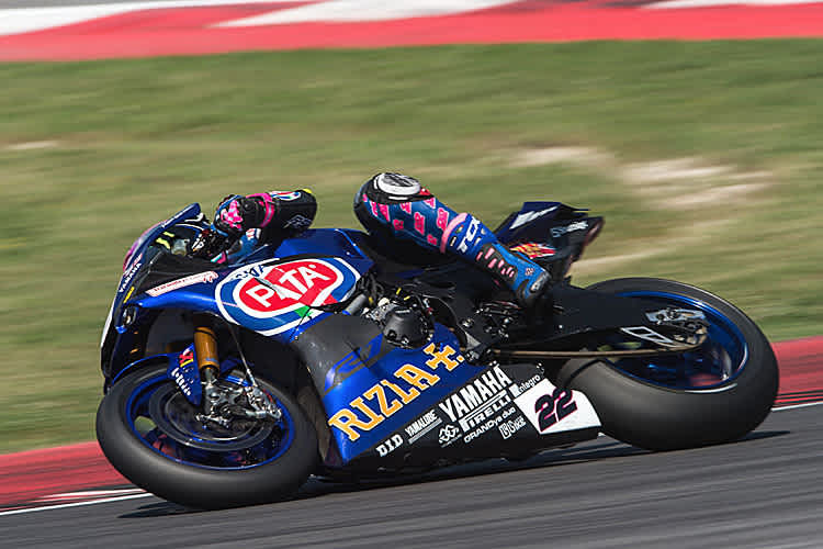 Alex Lowes auf der Yamaha YZF-R1