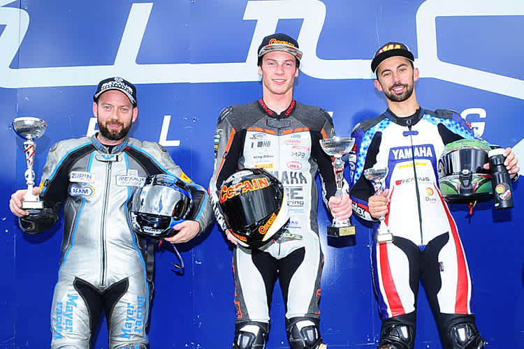 Jochen Rotter, Thomas Gradinger, Gerold Gesslbauer (vlnr.)