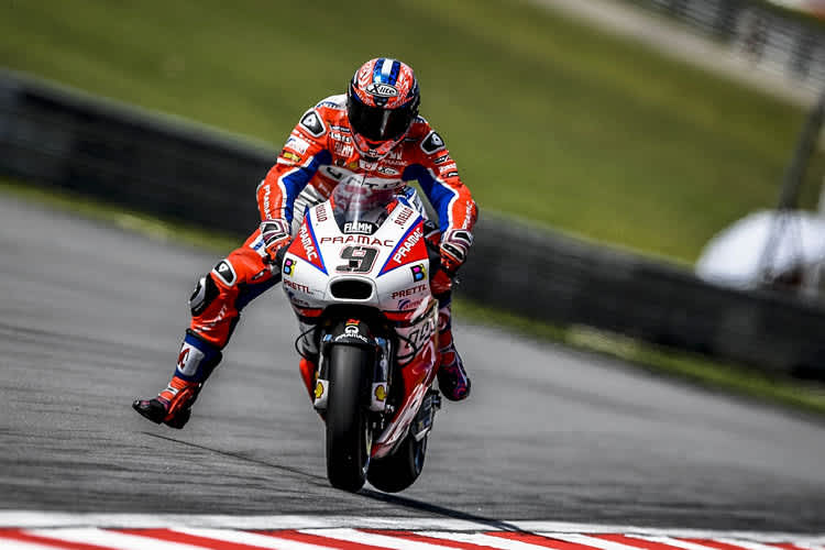 Danilo Petrucci geht optimistisch in den GP von Malaysien
