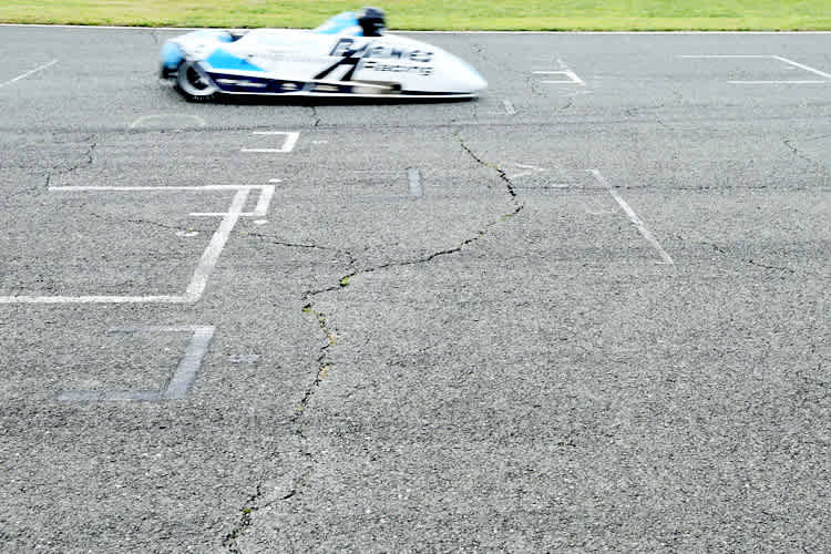 40 Jahre Rennsport haben ihre Spuren hinterlassen