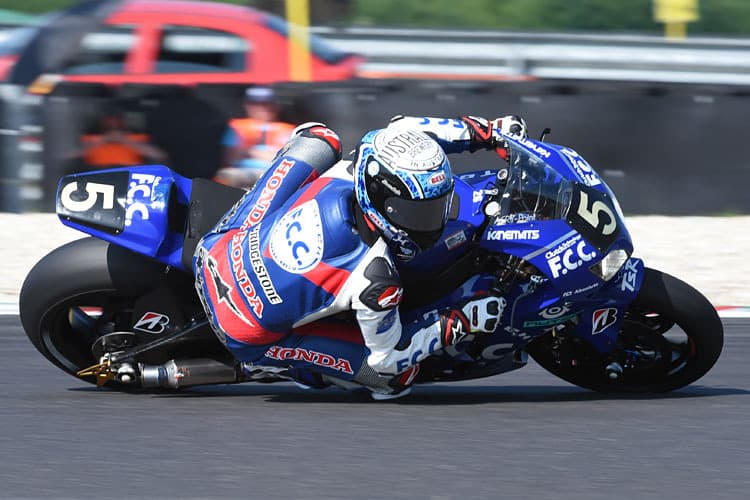 Neben Freddy Foray testete auch Josh Hook in Japan