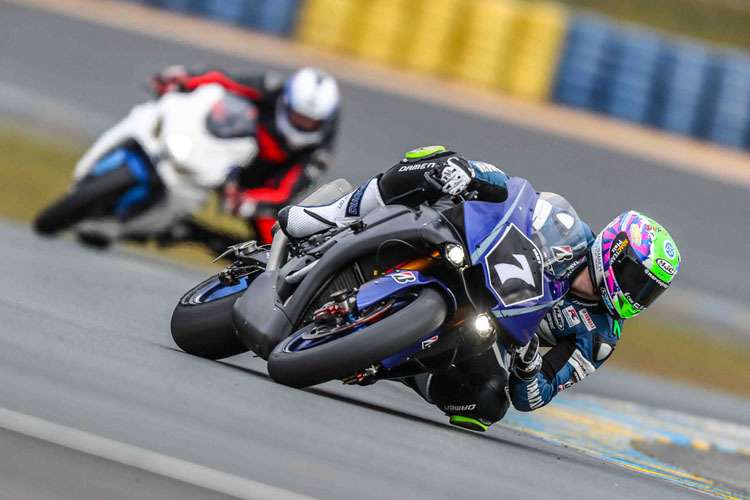 Marvin Fritz (YART) zeigte sich zufrieden nach dem Test