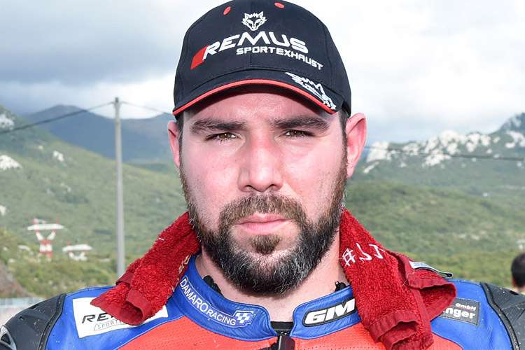 Suzuki-Pilot Thomas Berghammer