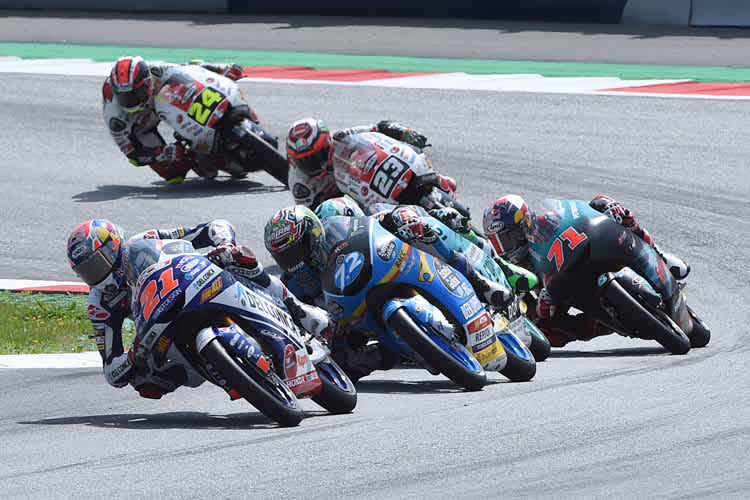 Fabio Di Giannantonio führt die Verfolgergruppe an