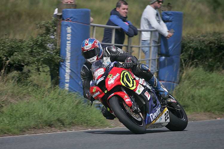 Der Nordire Paul Jordan hatte beim Ulster GP Glück im Unglück
