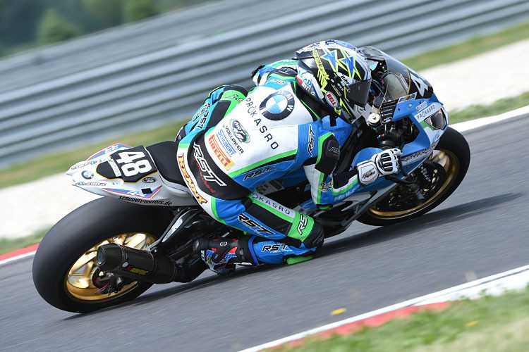 Kenny Foray auf der BMW von NRT48