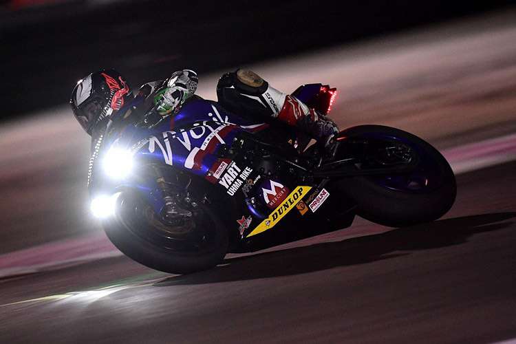 Auch in den Nachtstunden leistete sich Philipp Steinmayr keinen Fehler