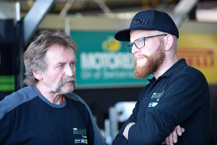 Hanspeter (li.) und Kevin Bolliger: Die Masterminds hinter der erfolgreichen Endurance-Mannschaft