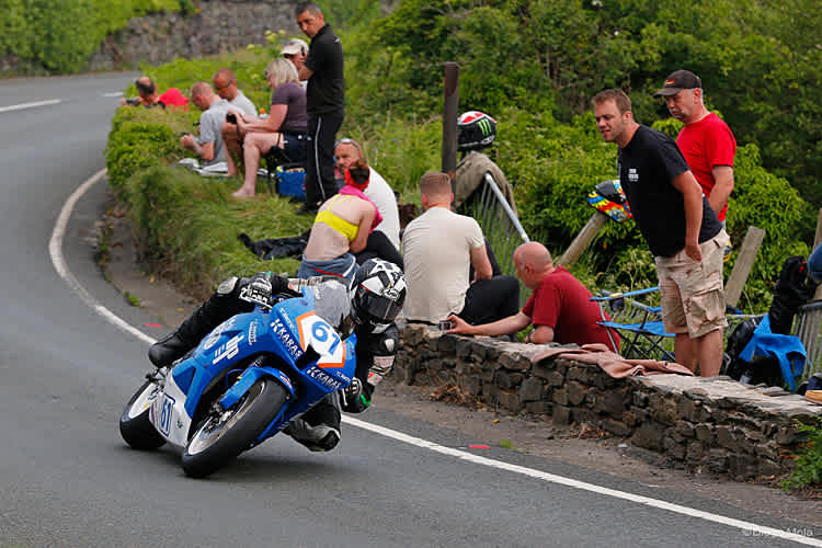 Der Österreicher Julian Trummer bei der TT 2018