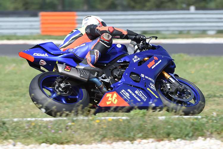 Erster Sieg für Thomas Eder in der IOEM Superstock 600