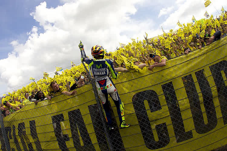 Wer möchte sich nicht einmal fühlen wie Valentino Rossi?