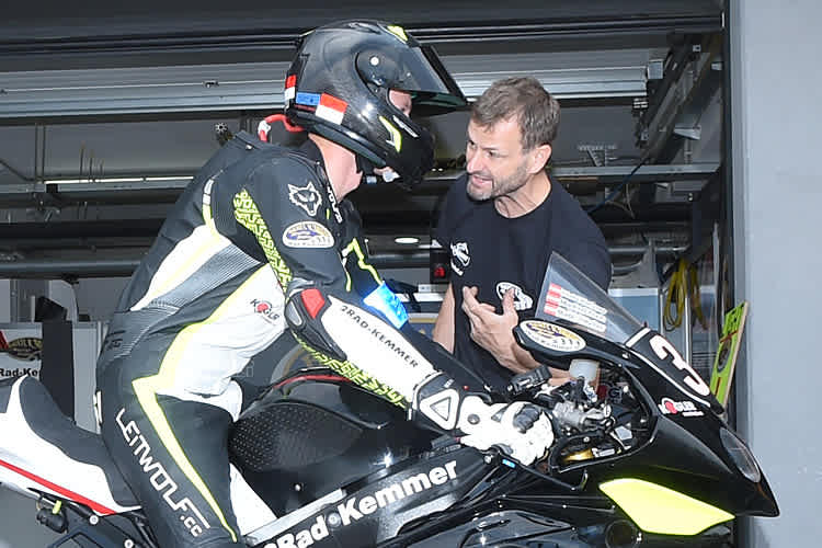 Herbert Kemmer (re.)