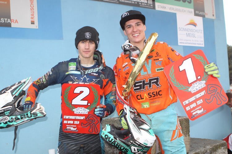 Michael Sandner und Tagessieger Pascal Rauchenecker