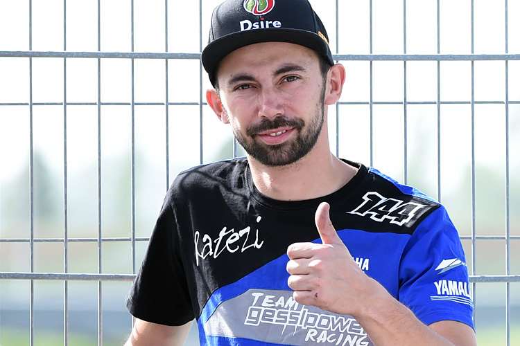 Daumen hoch nach dem Sturz bei Gerold Gesslbauer