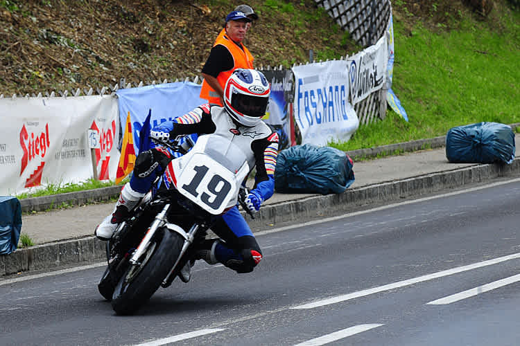 Bereits mehrmals nahm Freddie Spencer am Oldtimer-Grand-Prix in Schwanenstadt teil