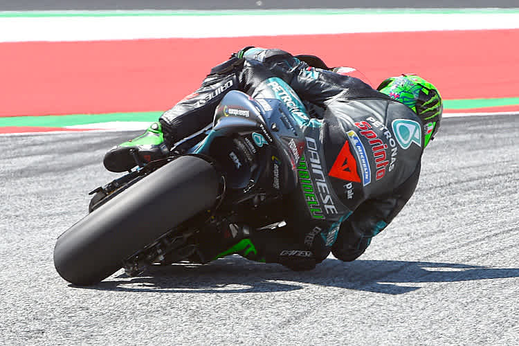 Petronas Yamaha-Pilot Franco Morbidelli