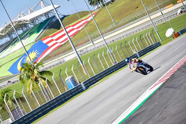 Lucy Glöckner (GERT56) auf dem Sepang International Circuit
