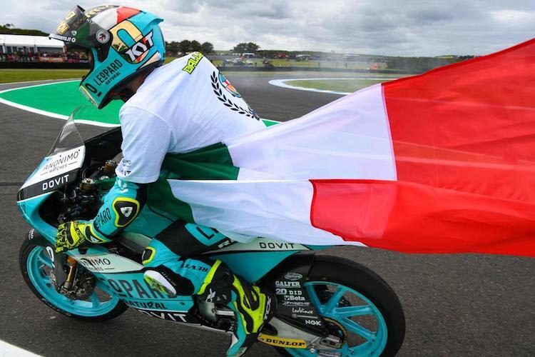 Langersehnt: Lorenzo Dalla Porta feierte seinen Titel ausgelassen 