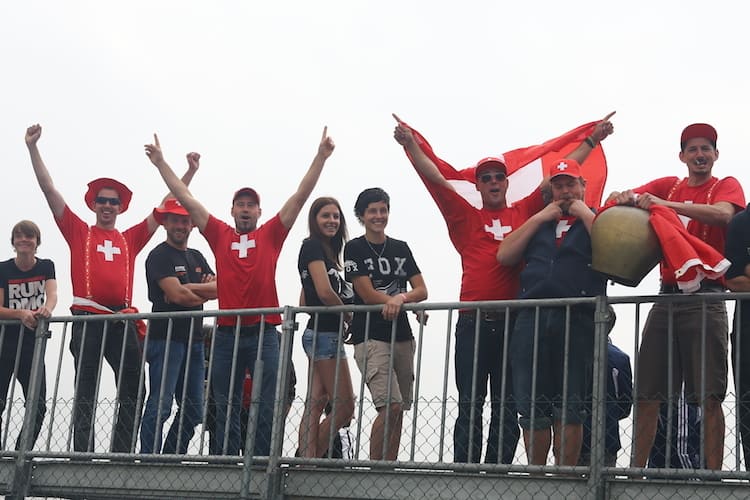 Die Schweizer-Asse beim SMoN 2014 freuten sich über lautstarke Unterstützung