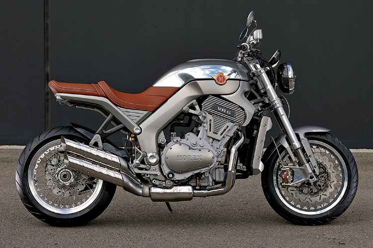 Die neue Horex VR6 mit Sechszylinder-Motor