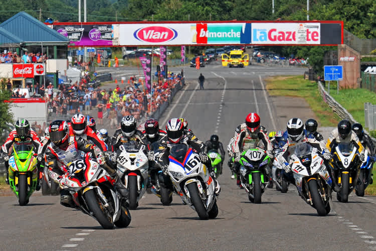 Nach dem Start der IRRC in Chimay (2013)