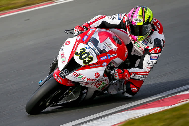 Keith Farmer auf der Rapid Solicitors Kawasaki 2013