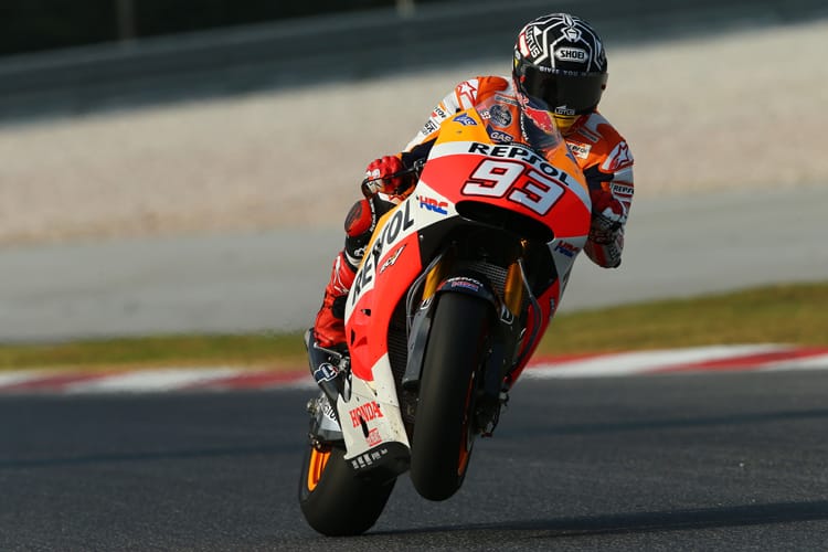 Sepang-Bestzeit für Weltmeister Marc Márquez