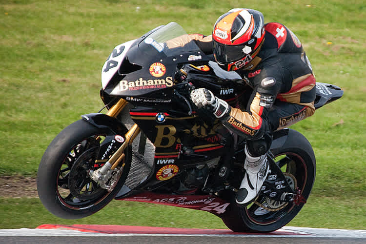 Immer am Limit: Patric Muff in Brands Hatch