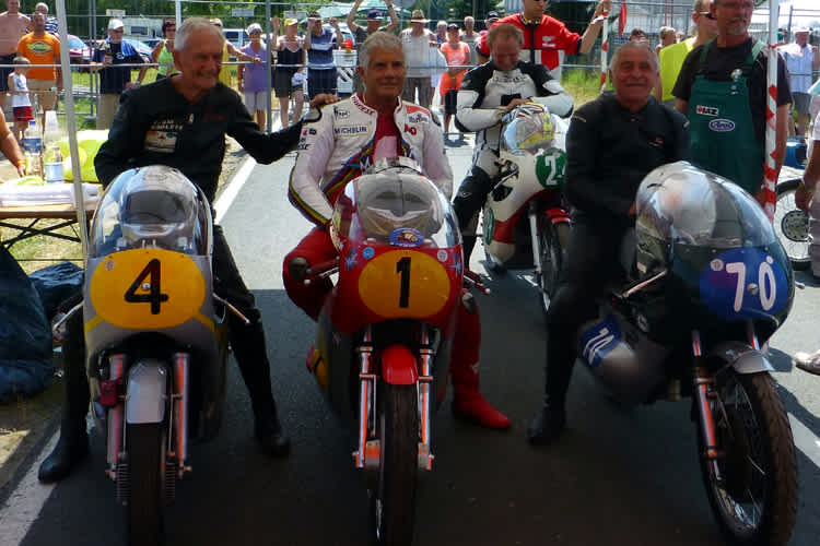 Zschorlau 2013: Redman, Ago, Neukirchner, Rosner (v.l.)