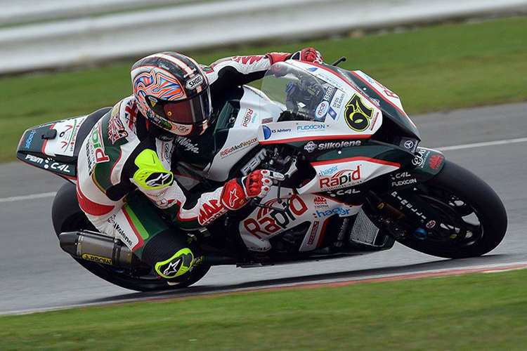 Shane Byrne lag im zweiten Training ganz vorn