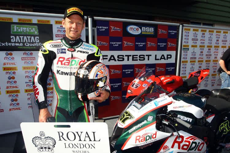 Shane Byrne: Pole-Position mit neuem Rundenrekord