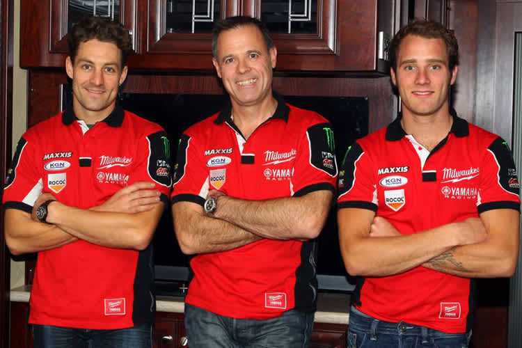 Joshua Brookes, Shaun Muir und Tommy Bridewell (v.l.)