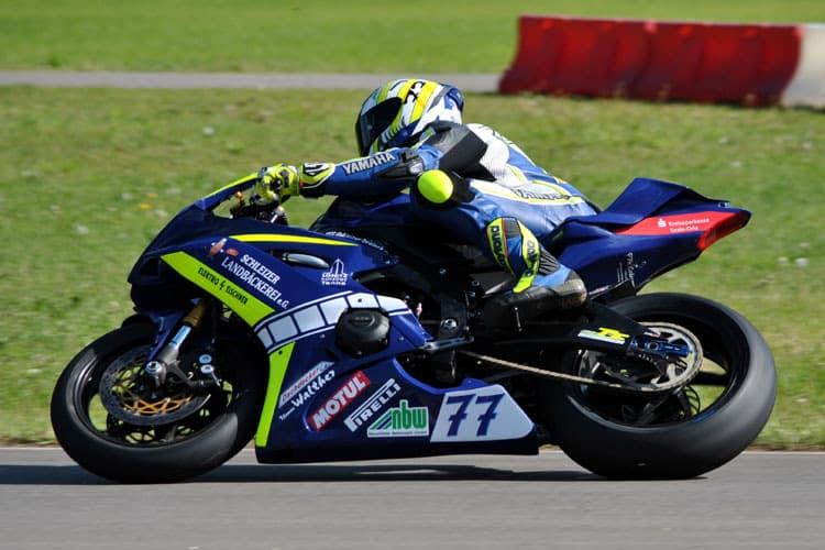 Thomas Walther war in Hengelo der schnellste deutschsprachige IRRC-Supersport-Pilot